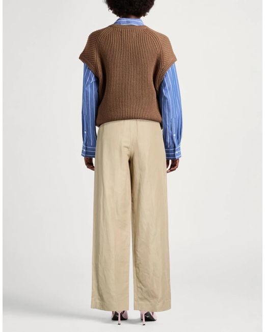 Rag & Bone Natural Minimalist Twill Tapered Trousers