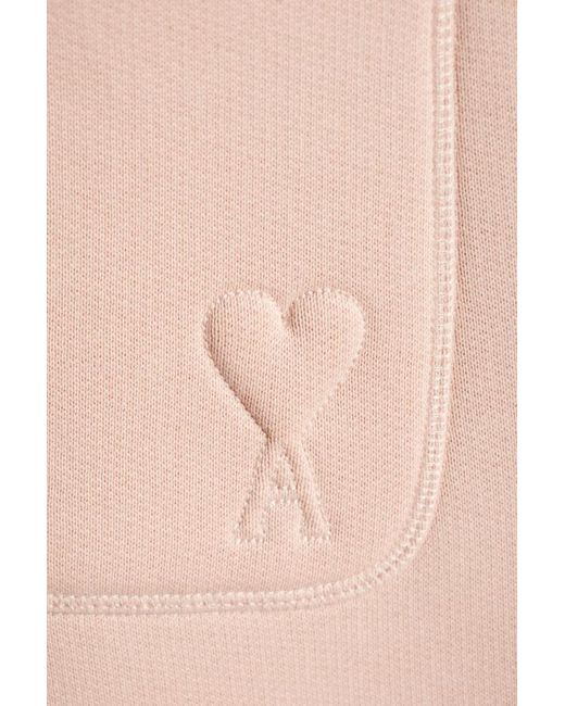 AMI Pink Elastic Waist Jogging Pants for men