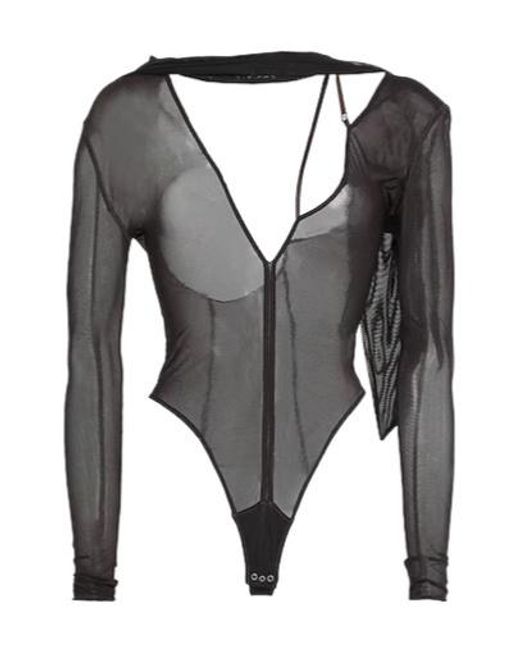 Jacquemus Gray Bodysuits