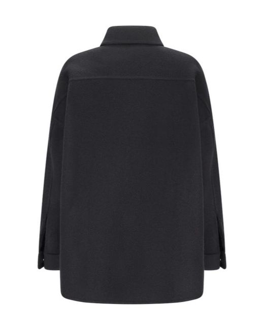 Valentino Blue Long-Sleeved Casual Jacket