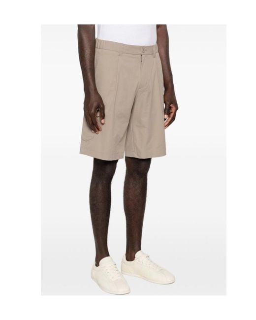 Herno Natural Front Pocket Shorts for men