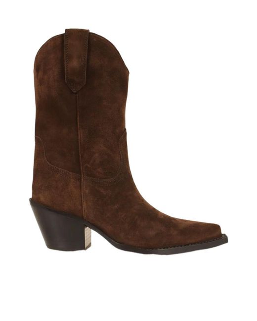Paris Texas Brown Dakota Short Boots