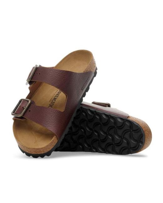 Birkenstock Brown Arizona Wb Buckled Sandals for men