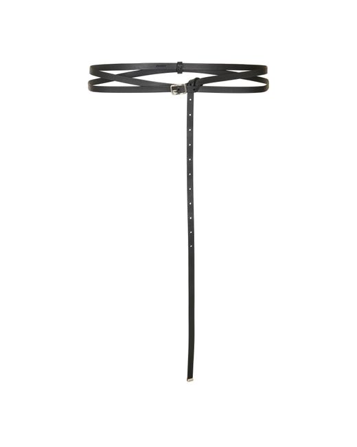 Givenchy Black Minimalist Belt