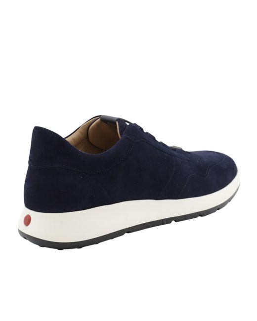 Tod's Blue Panelled Round Toe Sneakers for men