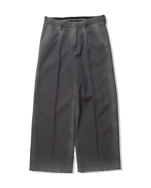 Doublet Gray Dusty Tailored Pants for men