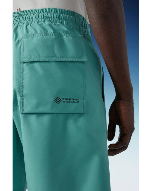 Moncler Blue Grenoble Drawstring Bermuda Shorts for men
