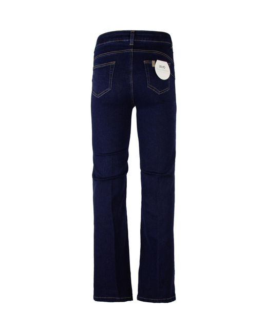 Liu Jo Blue Straight Leg Jeans