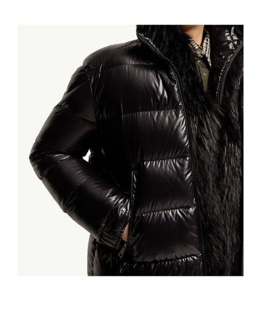 Moncler Black Hypolais Short Down Jacket