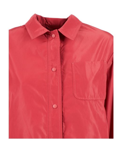 Aspesi Red Pocket Button Jacket