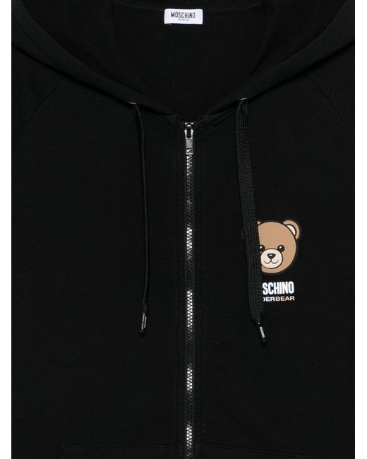 Moschino Black Long-Sleeved Sweatshirt for men