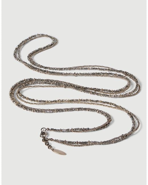Brunello Cucinelli Metallic Wrapped Bracelet