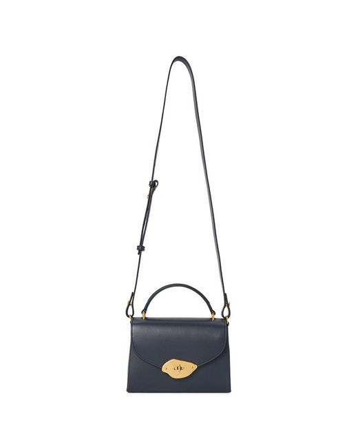 Mulberry Blue Small Lana Tote Bag