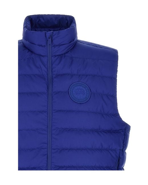 Canada Goose Blue Waistcoats for men