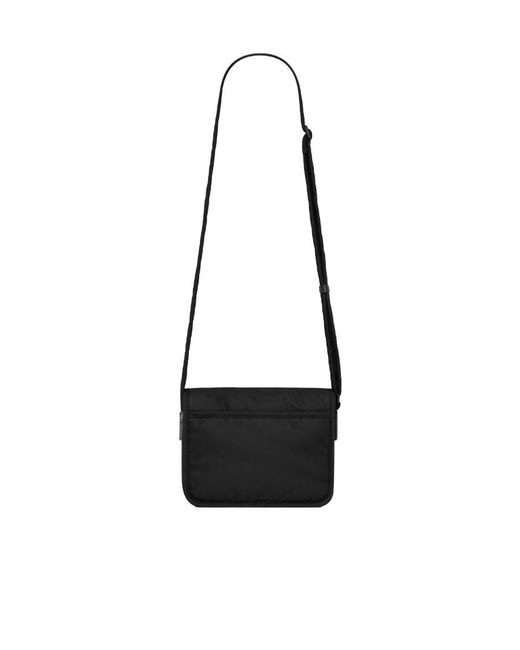 Saint Laurent White Niki Small Messenger Bag for men