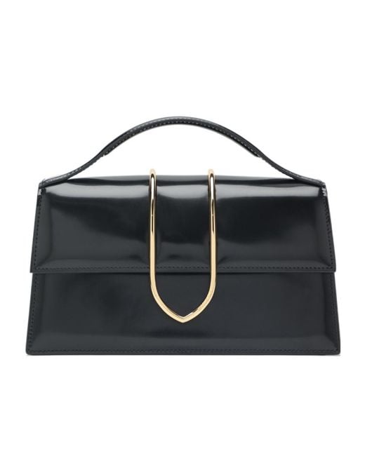 Jacquemus Black The Large Bambino Flap Bag