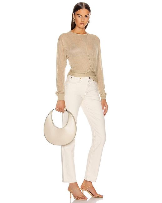 Staud Natural Moon Tote Bag