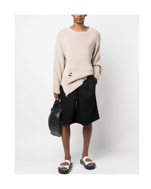 Comme des Garçons Black Logo Shorts for men
