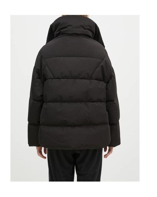 Woolrich Black Lapel Down Jacket
