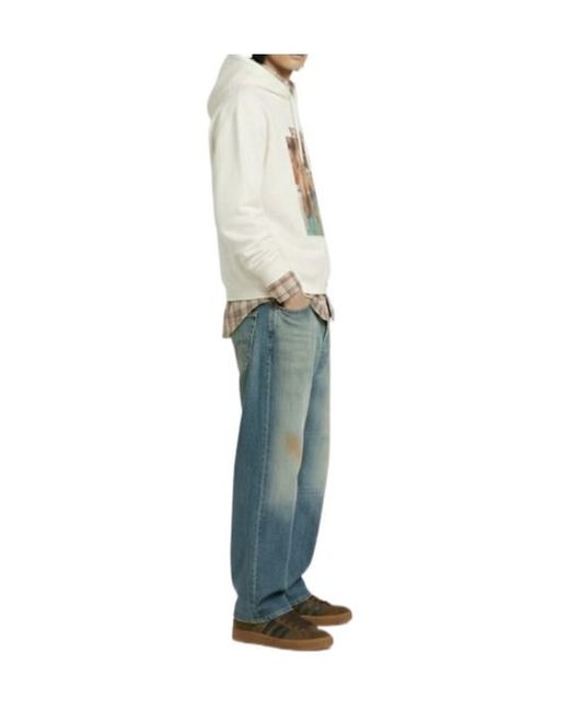 DSquared² White Relax Fit Hoodie for men