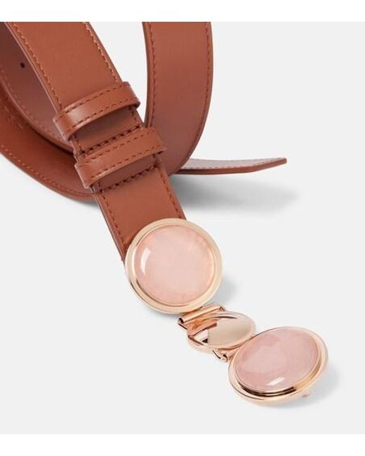Gabriela Hearst Brown Grange Belt