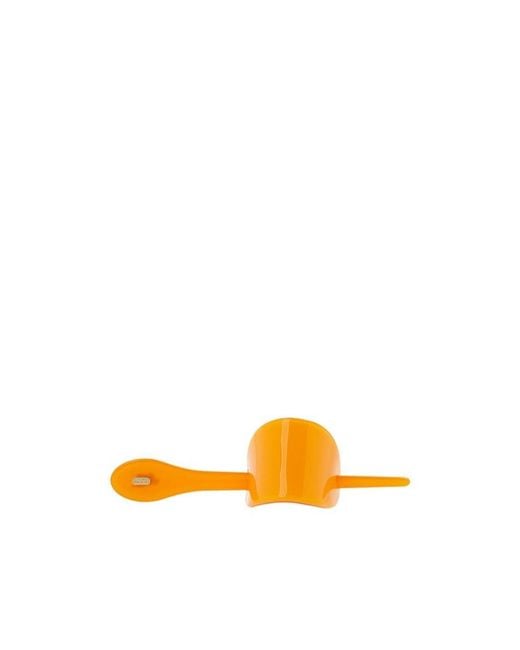 Etro Orange Logo Hair Accessories