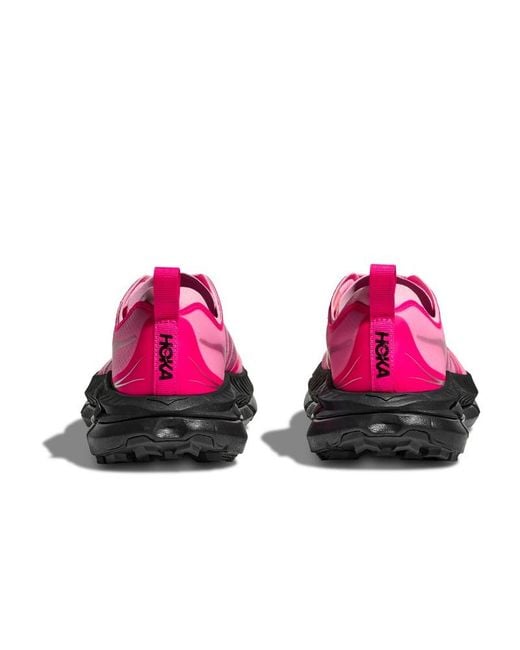 Hoka One One Pink Mafate Speed 4 Lite Lace-Up Sneakers for men