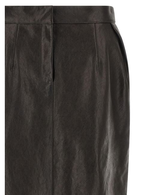 Magda Butrym Black '28' Skirt
