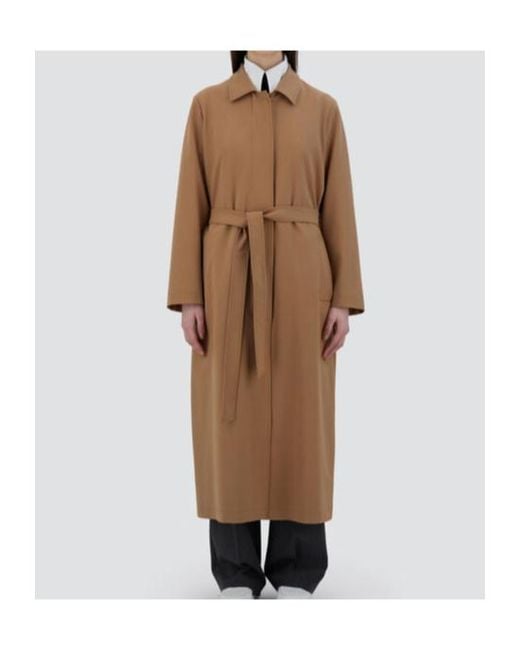 Herno Brown Belted Trench Coat