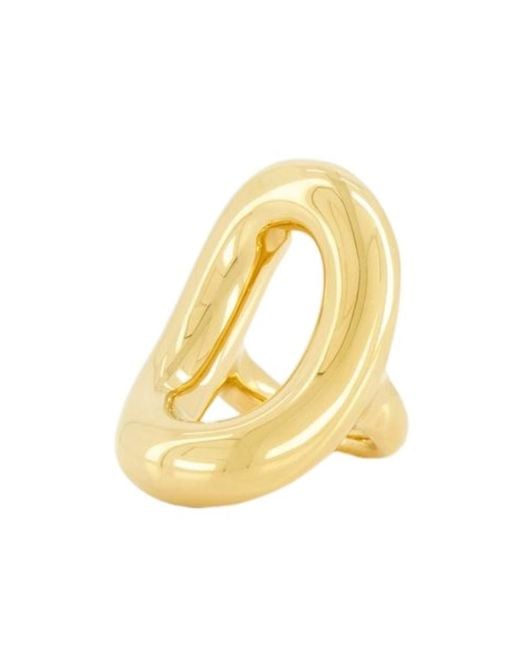 Rabanne Metallic Anneau Ring