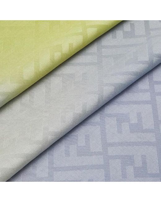 Fendi Yellow Gradient Monogram Scarf