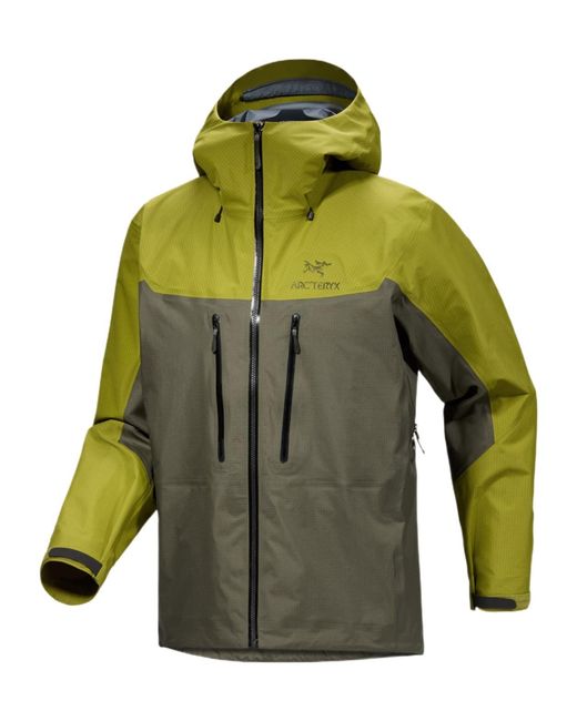 Arc'teryx Green Alpha Jacket for men
