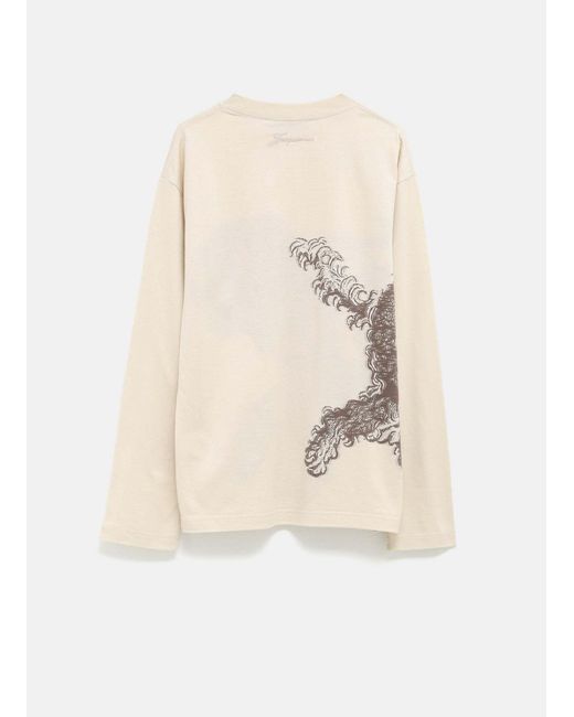 Jacquemus Natural Long-Sleeved T-Shirt for men