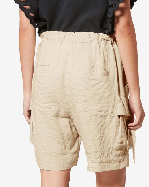 Isabel Marant Natural Bermia Shorts
