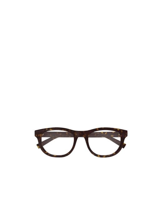 Gucci White Eyewear Square Frame Glasses for men