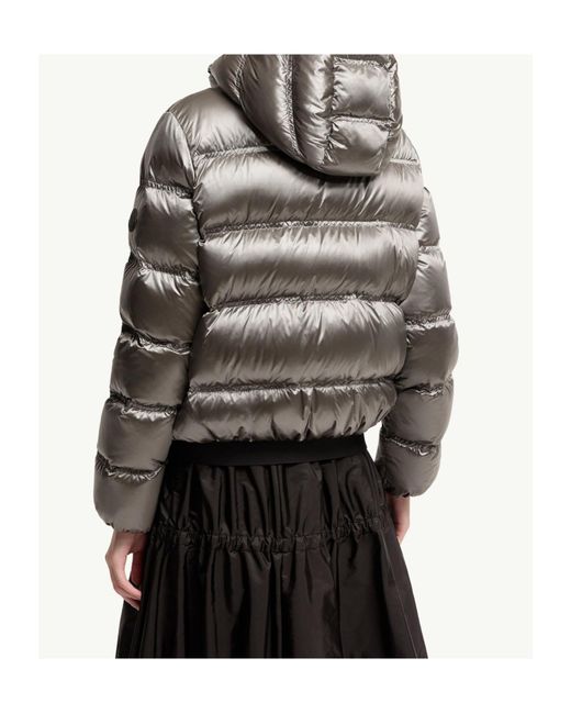 Moncler Gray Sensation Short Down Jacket