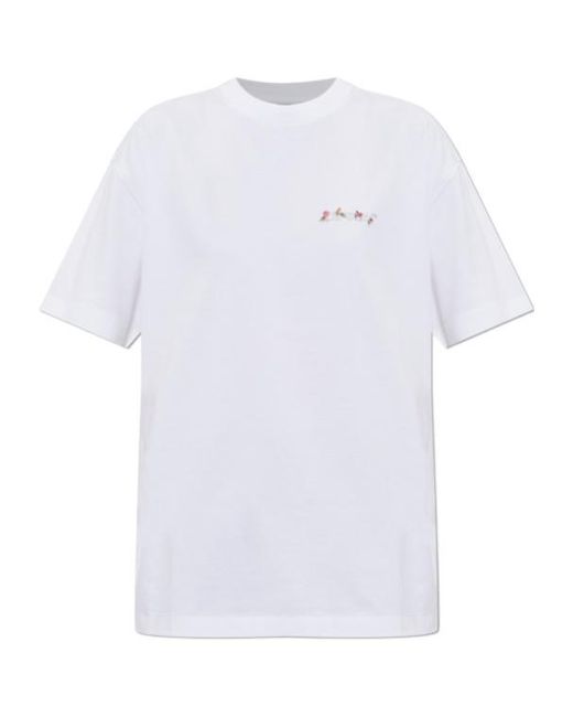 Off-White c/o Virgil Abloh White Short-Sleeved T-Shirt