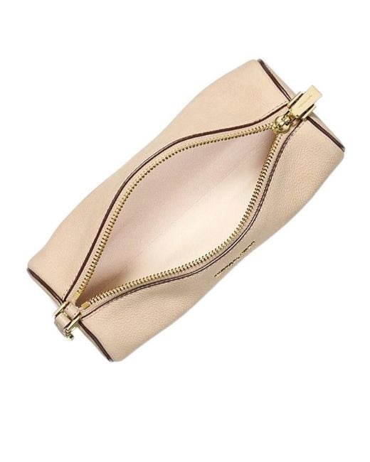 MICHAEL Michael Kors Metallic Izzy Small Nubuck Barrel Pochette