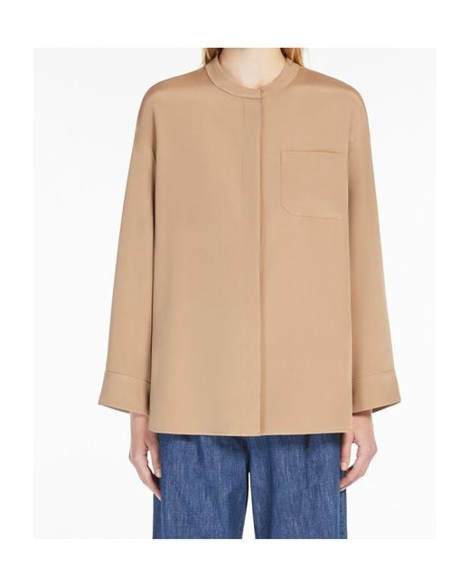 Max Mara Natural 'S Leticia Button-Up Shirt
