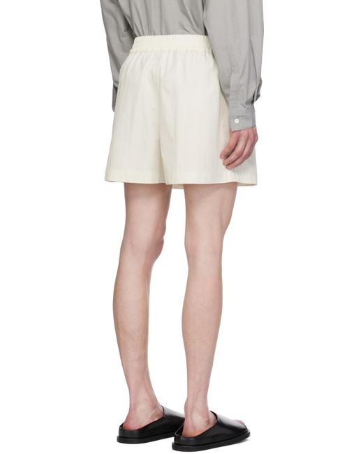 Studio Nicholson Natural Elio Track Shorts for men
