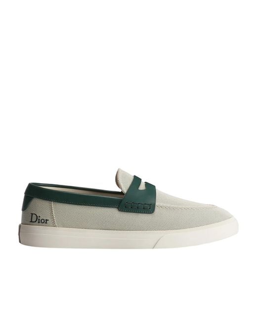 Dior Green Iviera Chester Loafer for men