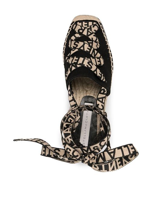 Stella McCartney Black Flat Shoes