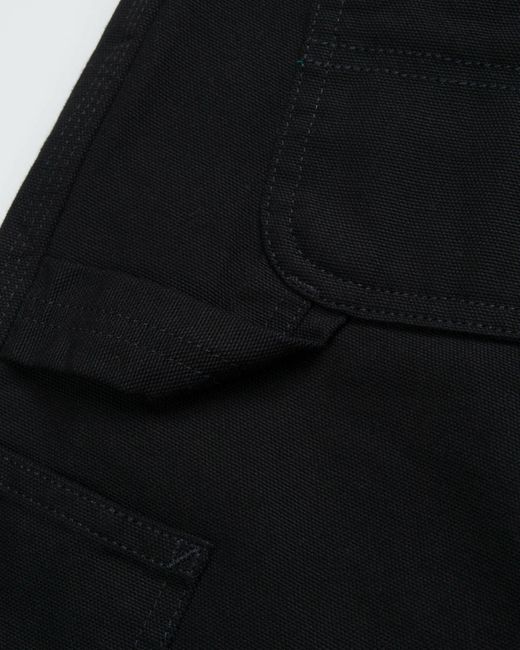 Carhartt Black Logo Patch Chino Shorts for men
