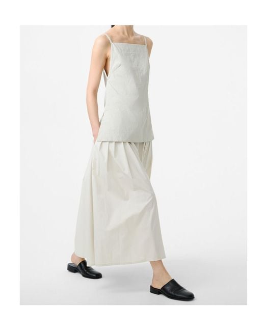 Studio Nicholson White Raddle Apron Top