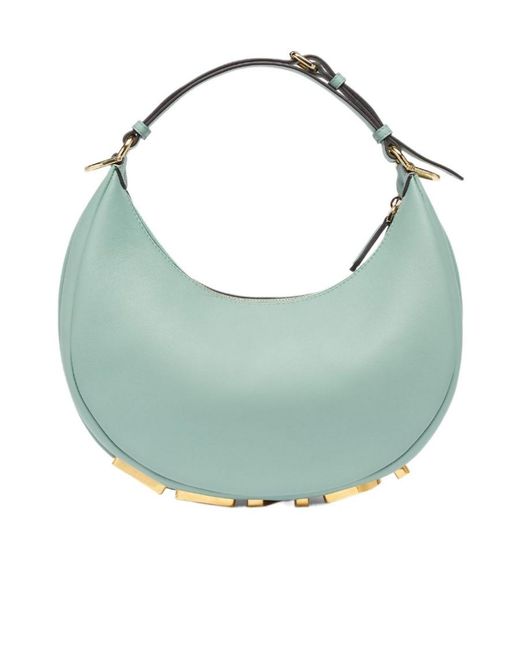 Fendi Green Mint Leather Bag