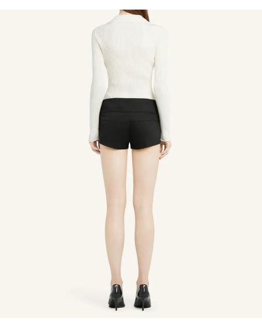Courreges White Solar Cardigan