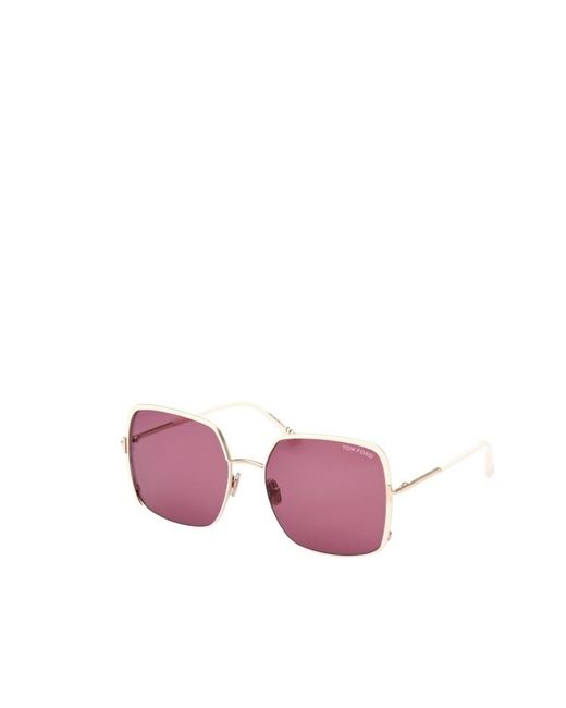 Tom Ford Pink Full Frame Sunglasses