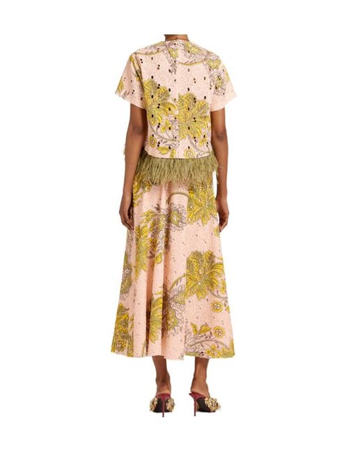 LaDoubleJ Natural Drawstring Skirt