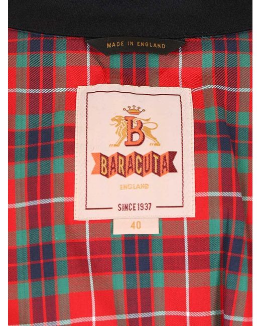 Baracuta Black G18 Melton Jacket for men