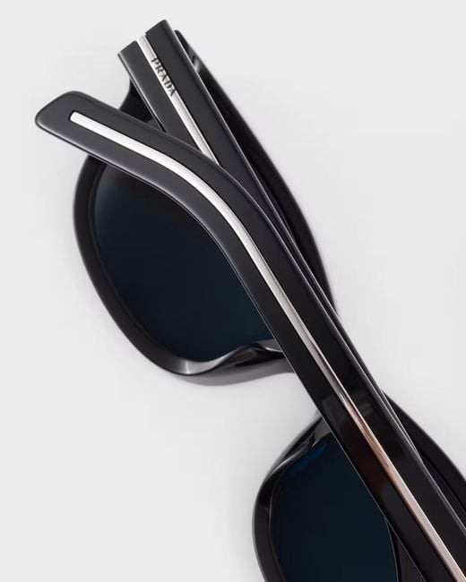 Prada White Eyewear Collection Sunglasses